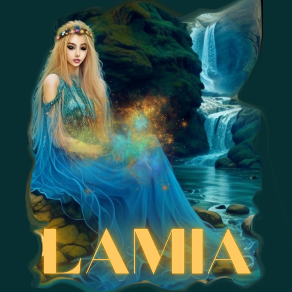 lamia, diosa, rios, mares, pais vasco, garagartza, mondragon. leyenda